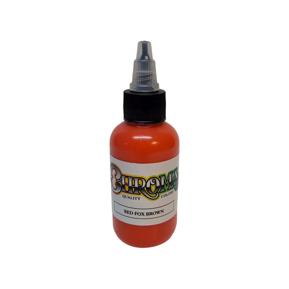 chroma tattoo ink red fox brown canada