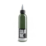 Solid Ink Olive tattoo ink bottle