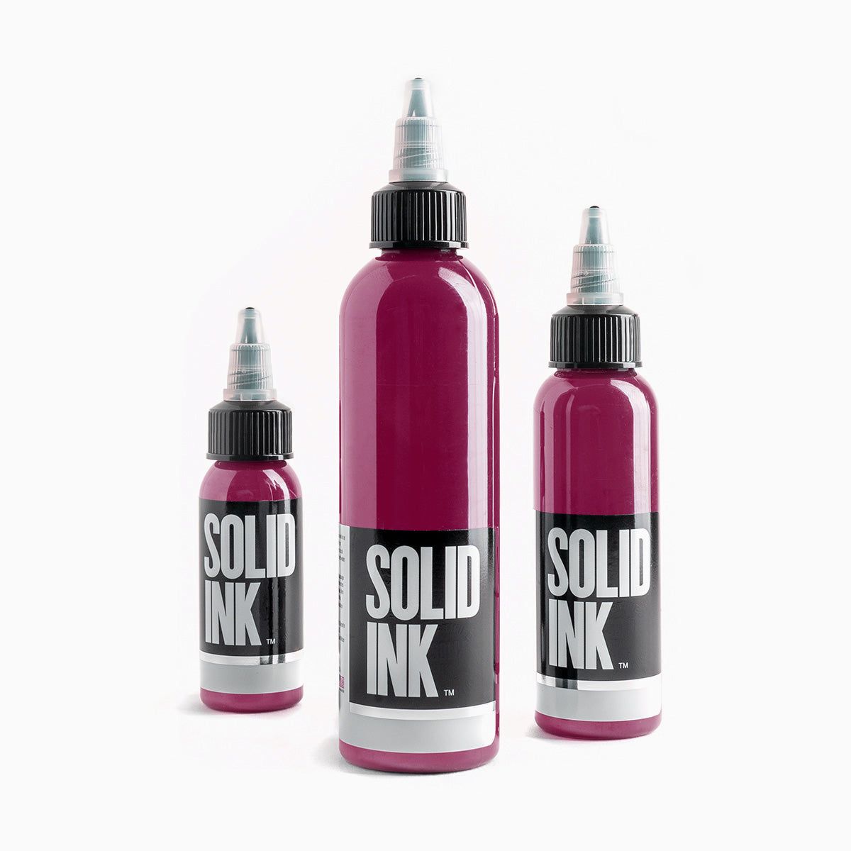 Solid Ink Pitaya tattoo ink bottles 1 oz, 2 oz and 4 oz