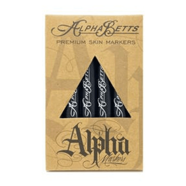 Alpha-Betts Markers - BNG TATTOO SUPPLY