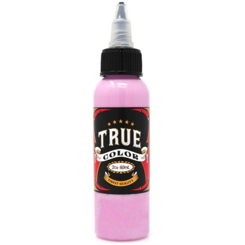 True Color Bright Pink 2 oz tattoo ink bottle — BNG Tattoo Supply Canada