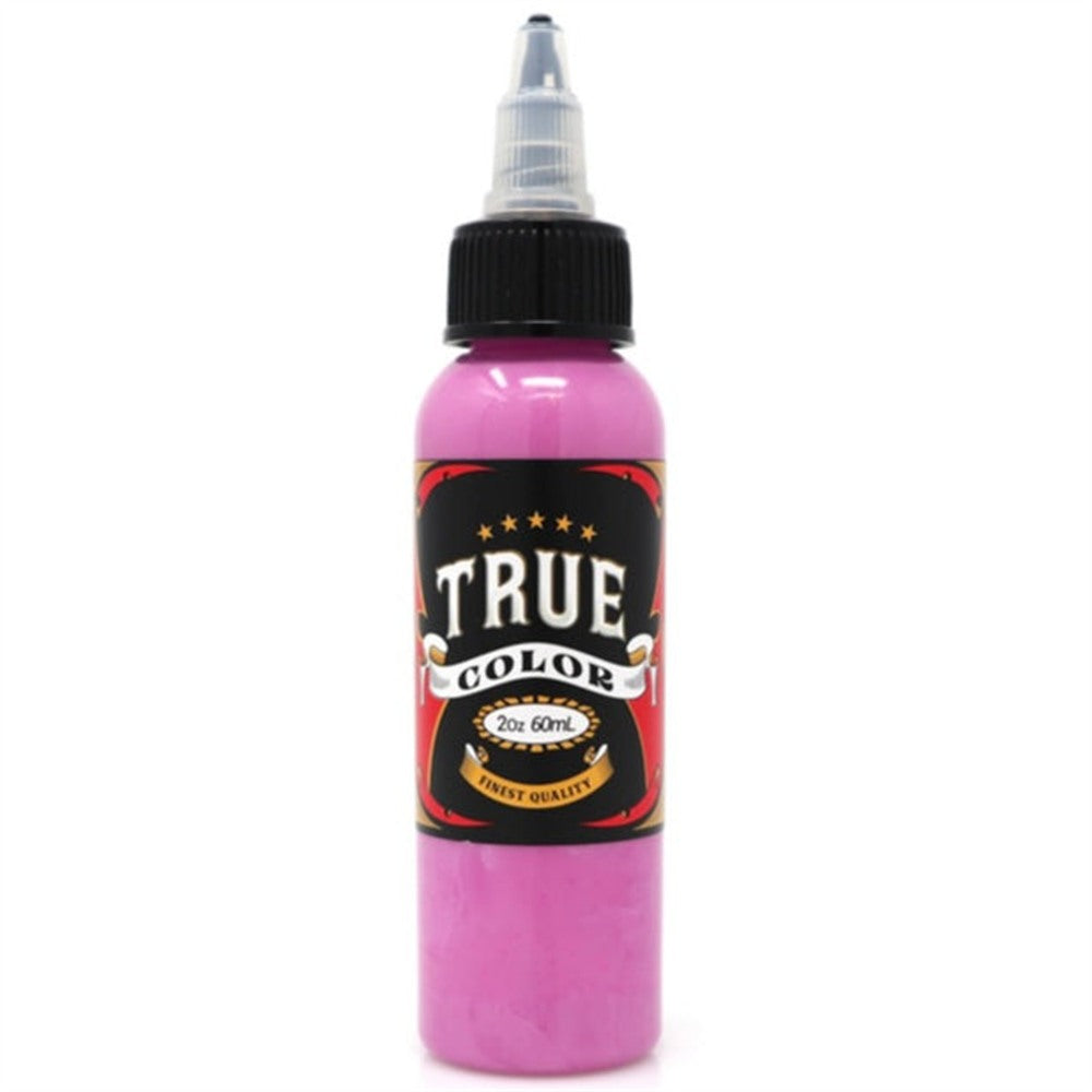 True Color Light Pink 2 oz tattoo ink bottle — BNG Tattoo Supply Canada
